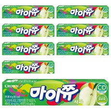 CROWN 皇冠 My chew軟糖 蘋果口味, 44g, 8條