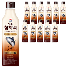 사조 참치액, 500g, 12개