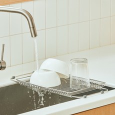 msliving 韓國製不鏽鋼水槽板, 銀色