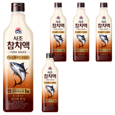 사조 참치액, 900g, 5개