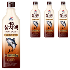 사조 참치액, 900g, 4개