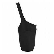 AHOYE 斜背式瑜珈包/收納背袋/瑜珈背袋/瑜珈墊收納袋, 黑色, 1個