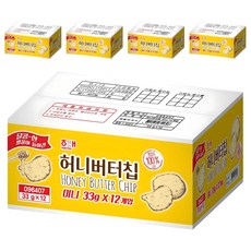 HAITAI 海太 蜂蜜奶油洋芋片 迷你版, 33g, 60包