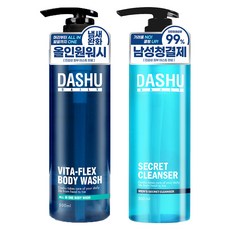 다슈 데일리 비타플렉스 올인원 바디워시 500ml + 프레쉬 올인원 바디 청결제 300ml, 1개