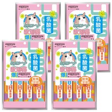 OMO 歐姆貓 爆脆餅, 乳酸菌鮭魚, 80g, 4袋