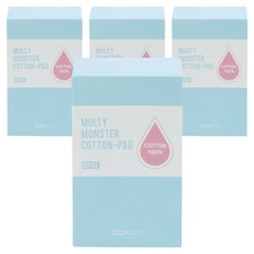 COACOS 化妝棉補充包, 90入, 4盒