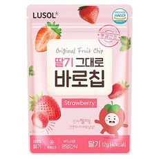 LUSOL 草莓果乾, 12g, 1包