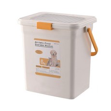 nature pet 經典寵物飼料桶, 1個, 17L, 白色