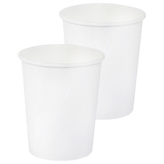 TheBeanSome 無圖案紙杯 300ml, 500個, 2個