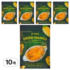 곰곰 건조 망고 슬라이스, 80g, 10개