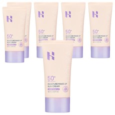 홀리카홀리카 모이스처 메이크업 선크림 SPF50+ PA++++, 60ml, 6개
