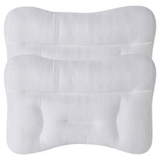 GRAND REST 舒適3D睡眠頸椎枕, 2個, 白色