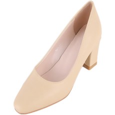 여성용 젤리아 통굽 펌프스 하이힐 C123_M0017