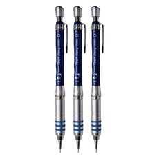 ZEBRA 斑馬牌 搖按兩用繪圖筆 0.7, 藍色, 3支