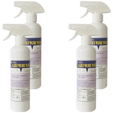 Clever Clicker 貼紙去除劑 550ml, 4個