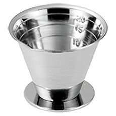 ECHO 不銹鋼迷你量杯 184467, Silver, 20ml, 1個