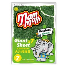 Mam Moth MM象 泰式烤海苔 經典原味, 42g, 1包