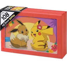 Yearimdang 寶可夢 108片拼圖畫廊： 阿羅拉皮卡丘&伊布