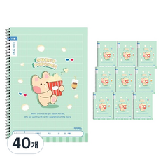 ibis 小學超薄書寫10格筆記本 男 12612, 爆米花, 40個