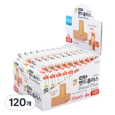 네오메디제약 밴드플러스에이 PVC 손가락밴드, 4개입, 120개