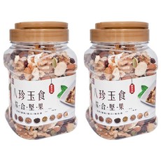 品鮮生活 綜合大堅果桶 八珍玉食 600g, 2罐