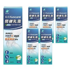 funcare 船井生醫 關健乳霜, 30g, 6盒