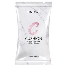 UNICAT 變臉貓 光彩保濕氣墊粉餅 SPF50+PA+++ 補充包 13g, 1個, 白色