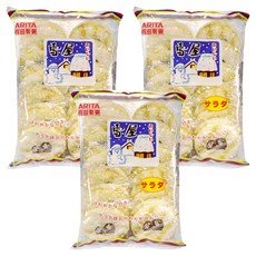 ARITA 有田製菓 雪屋 米菓原味 12包, 190g, 3袋