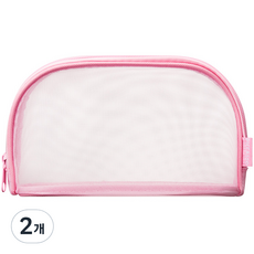 피카소 꼴레지오니 데일리 메쉬 파우치, 핑크, 2개