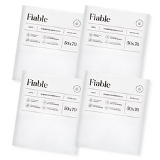 Fiable 經典防水枕頭套 4入