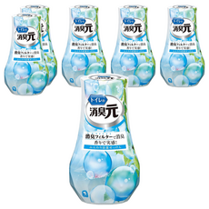 KOBAYASHI 小林製藥 消臭元 浴廁除臭劑 柔和皂香, 400ml, 6瓶