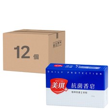 美琪 抗菌香皂 茶樹, 100g, 12個
