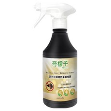 奇檬子 天然防蛾蚋防果蠅噴劑 400ml 添加檸檬香茅、尤加利等天然草本精華 不含人工香精、樟腦、DEET 幼兒寵物適用, 1瓶