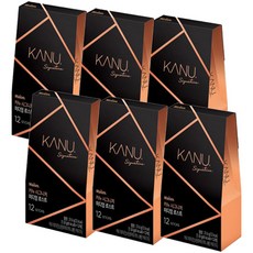 카누 시그니처 미디엄 로스트 원두커피믹스, 1.8g, 12개입, 6개