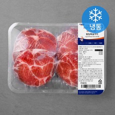 아그로수퍼 칼집목살구이 (냉동), 1kg, 1개