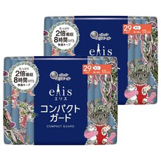 elleair 艾黎艾爾 elis 愛麗思 極致薄衛生棉 護翼型, 夜用量多(29cm), 15片, 2包