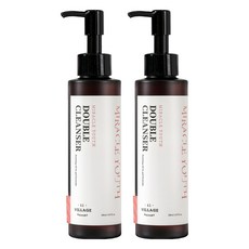 빌라쥬11팩토리 미라클 유스 더블 클렌저, 150ml, 2개