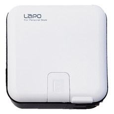 LaPO 多功能無線快充行動電源 Type-C + Lightning, WT-03CM, 布雷克白