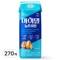 마이밀 정품 뉴프로틴 드링크 오리지널, 190ml, 270개