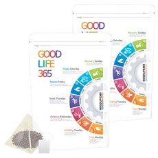 굿라이프365 볶은 결명자차 삼각티백, 3g, 25개입, 2개