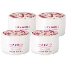네이처리퍼블릭 쉐어버터 울트라 스팀 크림 극건성용, 100ml, 4개