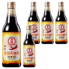 金蘭 香辣油膏, 甘甜辛辣，增添料理風味, 590ml, 5瓶