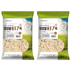 대구농산 국산 혼합 17곡, 4kg, 2개
