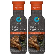 청정원 클래식 스테이크소스, 250g, 2개