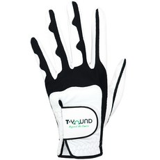 T YOUND 男士高爾夫球場用合成皮手套, 左手