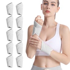 Solmion 纖薄透氣護腕, 10個, 灰色