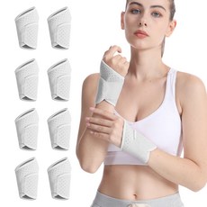 Solmion 纖薄透氣護腕, 8個, 灰色