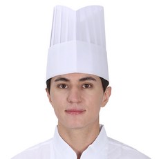 티팜 주방용 일회용 종이모자 22cm FREE T-53, 화이트, 30개