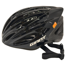 GIANT 捷安特 TOURING 3.0 自行車安全帽 輕量設計 頭圍58~61cm 亮黑色 IN-MODE一體成型 21個透氣孔, 1個