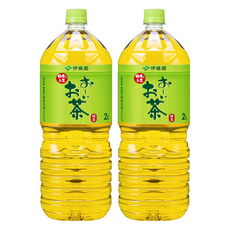 ITO EN 伊藤園 綠茶飲料, 2L, 1入, 2瓶